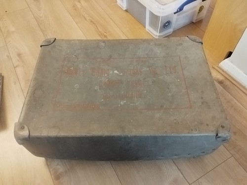 Vintage laundry delivery box - laundry,
