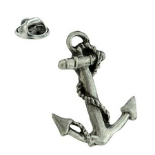 Anchor Sailing Pewter Lapel
