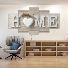 Large Canvas Print Home Sweet