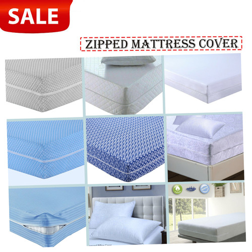 Zipped mattress cover anti bed - zipped,