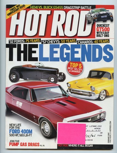 Hot rod magazine - magazine, february