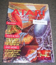 NEW Atari Entertainment Magazine 2001 Jaguar Lynx Console Games Reviews Homebrew