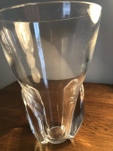 Vintage steuben crystal vase - crystal,