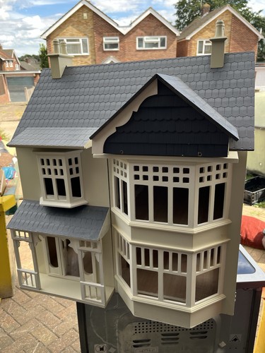 Large dolls house - dolls,