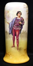 Vintage Royal Doulton Romeo Shakespeare Character Vase : 6.7 Inch - VGC