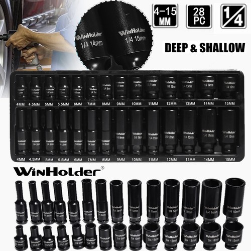 Winholder drive 28pc - 1/4",