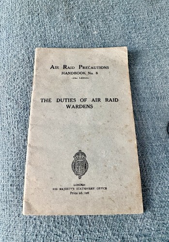 Air raid precautions handbook - precautions,