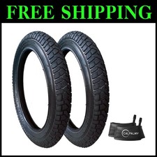 Premium Quality 14" Kids Bike Tires & Inner Tubes - Heavy-Duty Replacement Set
