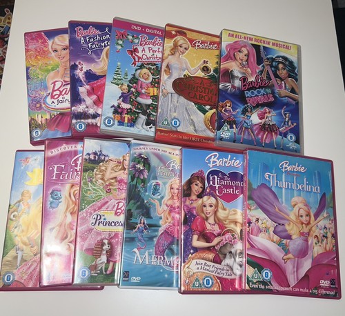 Barbie dvd bundle titles no - bundle, 11