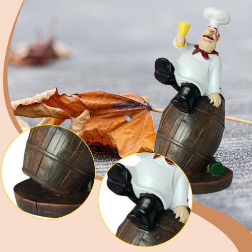Chef resin figurine ornament - resin,