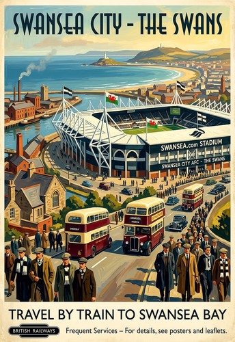 British travel poster print - ,