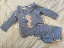 M&S Baby Swim Top And Knickers