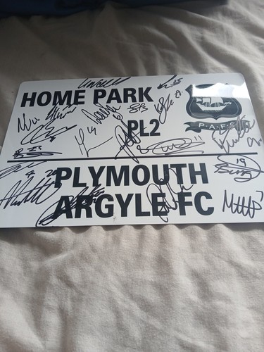 Plymouth argyle squad signed - plymouth,