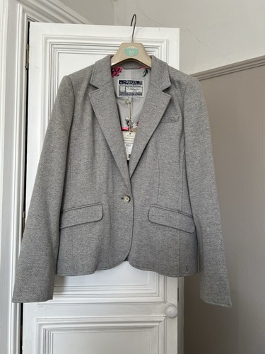 Joules olivia grey herringbone - grey,