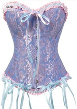 Stunning Blue & Pink Boned