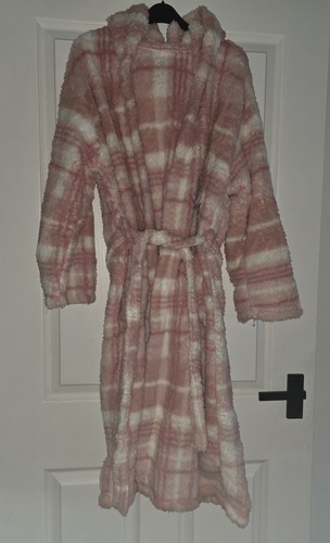 Tartan check print teddy blush - print,