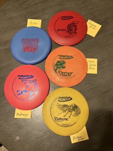 Complete disc golf frisbee - complete,