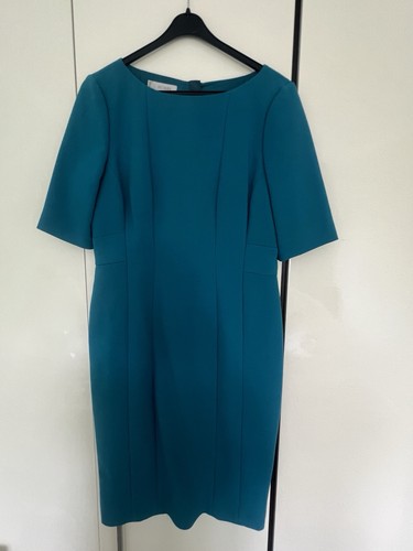 Hobbs dress size teal - hobbs,