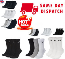 Nike Socks Mens Women 3 Pairs