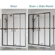 Matt Black Sliding Pivot Door