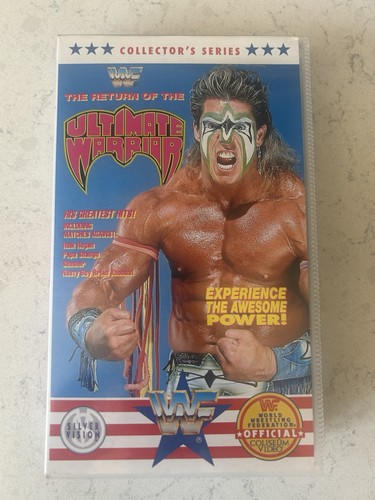 Wwf vhs ultimate warrior - vhs,