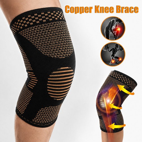 Copper knee support brace - copper,