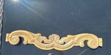 Antique Wooden Scrolled