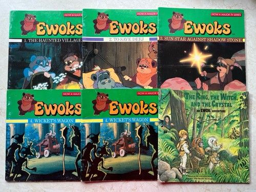 Ewoks books 1987 star - star, wars