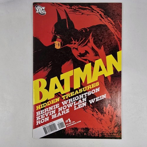 Batman hidden treasures comic - batman,