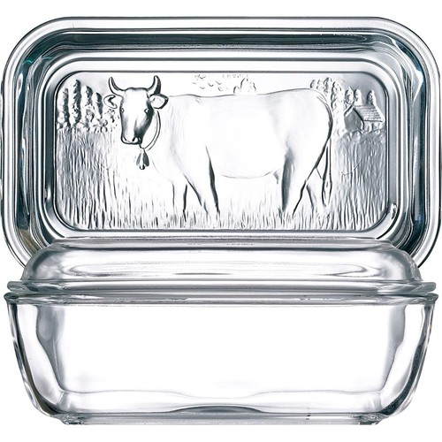 Luminarc glass 17cm butter - luminarc,