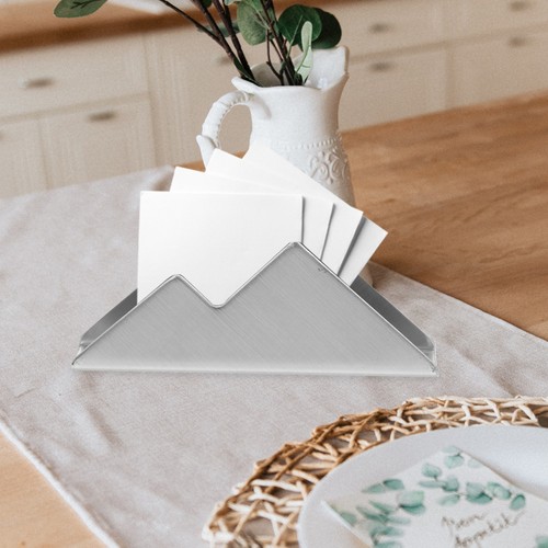 Stainless steel napkin holder - stainless,
