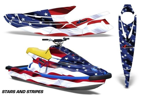 Jet ski graphic stickers - ski,