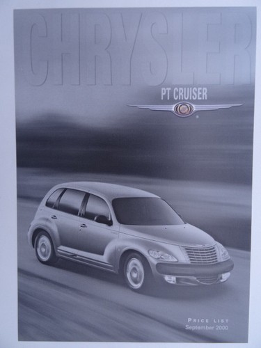 Chrysler cruiser price list - cruiser,