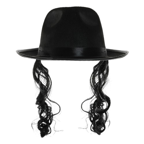 Adults jewish rabbi hat with - hat,