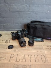 Olympus OM101 Power Focus 35mm SLR Camera 50mm f/2 PF Lens & 70-210 Lens @brix#K