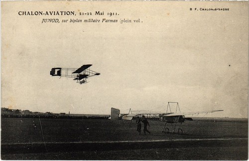 Aviation pilot junod - pilot, biplan