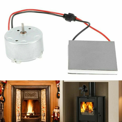 Heat power stove - heat, fan