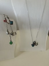 Cath Kidston Sewing Textiles Themes Charm Necklace And Bracelet