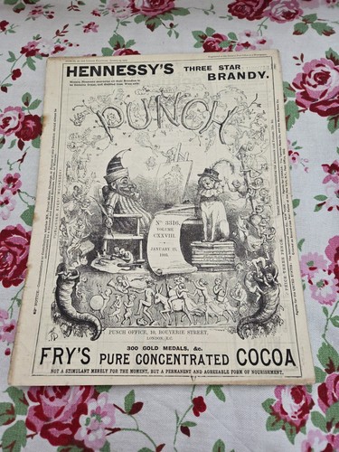 Antique punch magazine - magazine, 3316