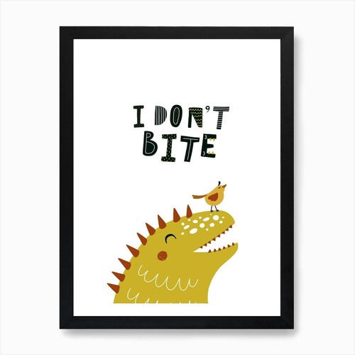 Dont bite dino - i, print