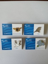 RSPB pin badges - 'In Memory'