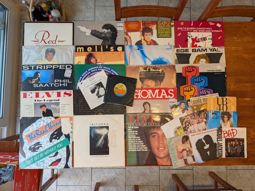 Job lot vinyl records - lot,
