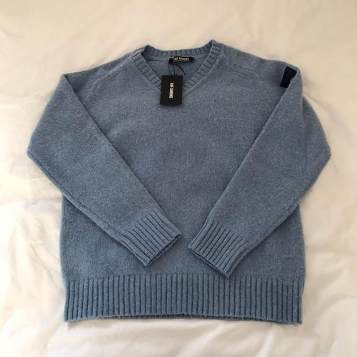 Raf simons neck knit - v,
