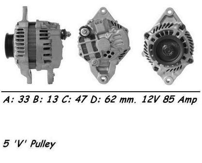 Wai alternator 85amp - for, smart