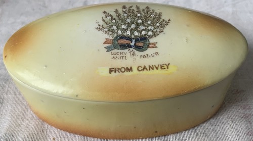 Vintage ceramic crested - ceramic,