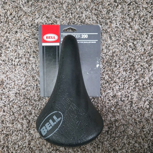 Bicycle black bike saddle bell - black,