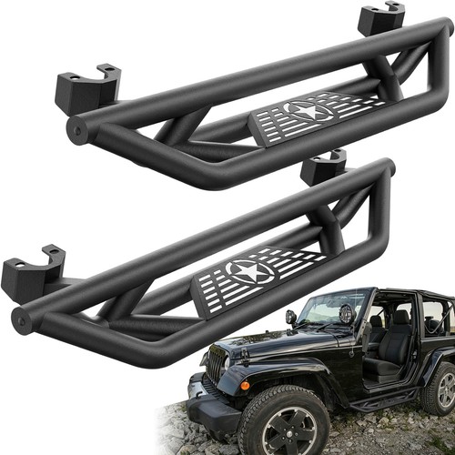 Running boards side steps nerf - side,