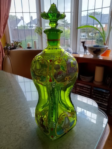 Antique glass pontiled - glass, dutch