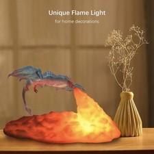 3D Printed Fire Dragon Lights