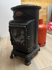 Black Calor Provence 3kw Flueless Gas Stove Heater - Excellent Condition